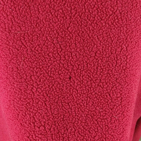 Woolrich Polartec red half button fleece, size XL - Picture 2 of 7